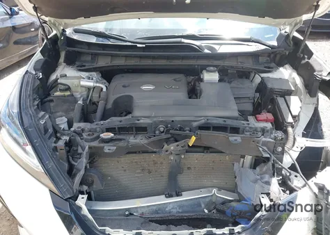 2021 Nissan Murano Sl Intelligent Awd from USA, damaged, VIN 5N1AZ2CS6MC110635